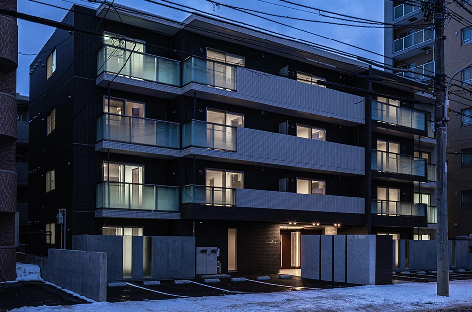 写真：【北海道札幌市】 マンション/地上4階建 ・壁式鉄筋コンクリート造
